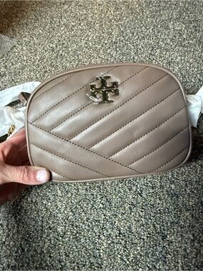Tory Burch Kira Chevron Small Camera Bag